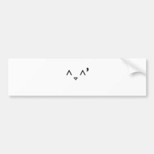 Emoticon: Embarrassed Bumper Stickers