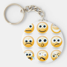 Emotions for every day keychain