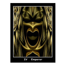 Emperor Tarot Card Post Card