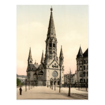 Emperor Wilhelm's Memorial Church Postcard