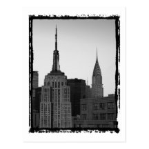 Empire State Building Photo Post Card
