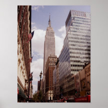 Empire State Building - poster print