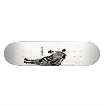 Emploi Zebra Skateboard Deck