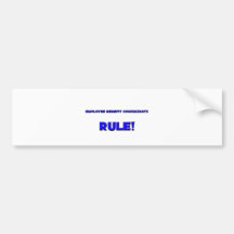 Employee Benefit Consultants Rule! Bumper Stickers