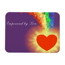"Empowered by Love" Premium Magnet