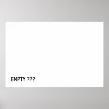 Empty ??? poster