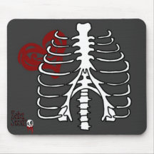 Empty with a Heart Mousepad