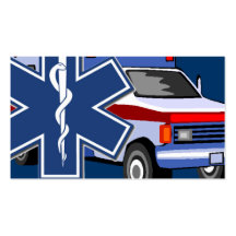 EMS Ambulance Business Card Template