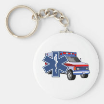 EMS Ambulance Keychain