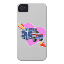 EMS Heart of Care iPhone 4 Case-Mate Cases