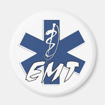 EMT Active Duty Fridge Magnets