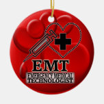 EMT BLOOD ORNAMENT - EMERGENCY MEDICAL TECH