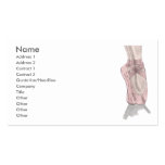 En pointe Business Cards