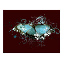 Enchanted Blue Postcards