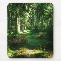 enchanted forest mouse mats