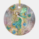 Enchanted Garden Fairy Ornament by Molly Harrison