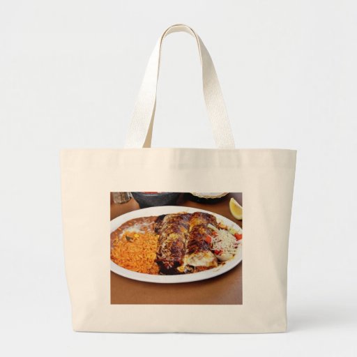 Enchiladas Rice Beans Tote Bag