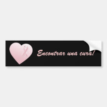 Encontrar una cura Bumper Sticker