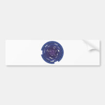 Encrypted Tunnel - BLUE Bumper Sticker