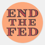 END THE FED Sticker
