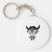 Endangered Water Buffalo - My Conservation Park Key Chain