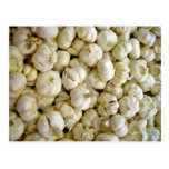 Endless cloves of garlic post card