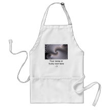 Endless Spirals - Fractal Art Apron