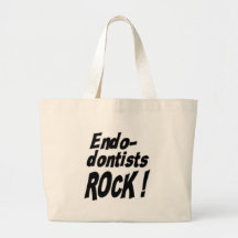 Endodontists Rock! Tote Bag