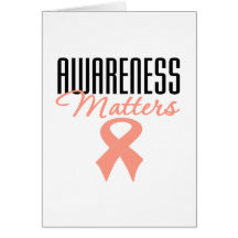 Endometrial Cancer Awareness Matters Greeting Cards