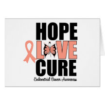 Endometrial Cancer Hope Love Cure Cards