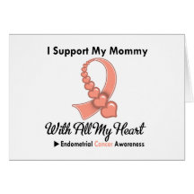 Endometrial Cancer I Support My Mummy Card