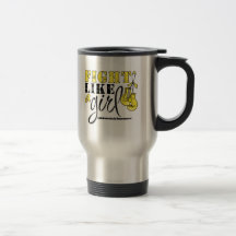 Endometriosis Awareness Fight Like a Girl Mug