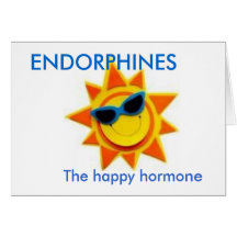ENDORPHINES, The happy hormone Greeting Card