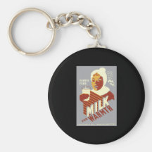 Energy Food Milk For Warmth Keychain