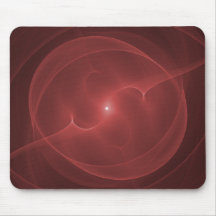 Energy Orb Red Mousepad