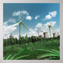 Energy Plant 2 Canvas Print