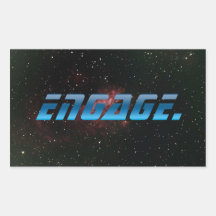 Engage Rectangular Stickers