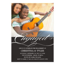 ENGAGED! | ENGAGEMENT PARTY INVITATION