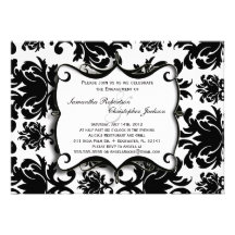 Engagement Party Elegant Vintage Wedding Invite
