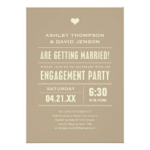 Engagement Party Invites