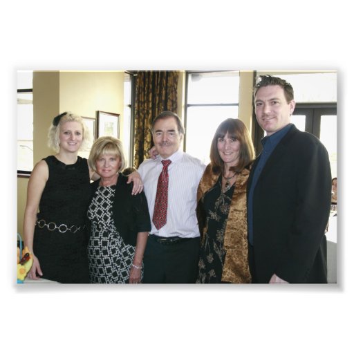 ENGAGEMENT PARTY: SHANE, STEFFIE, MOMx2, DAD! Art Photo