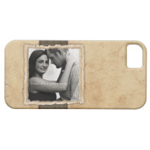 Engagement Photo Rustic Vintage Wedding iPhone 5 Cover