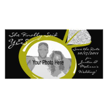 Engagement Ring Photo Photo Card