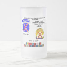 Engagements of  the 10th Mountain division Mugs