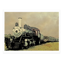 Engine 44 Winnsboro SC Post Card