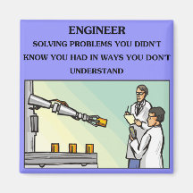 engineer engineering joke magnets
