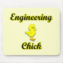 Engineering Chick Mousepads