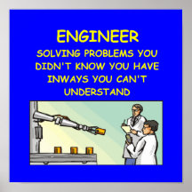 engineering joke poster