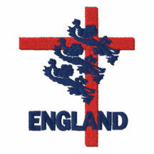 England 2010 Embroidered Polo