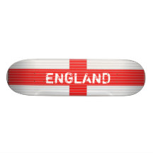 England Flag,Blinds texture St Georges Cross Skateboard